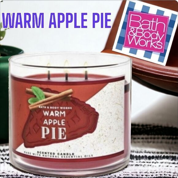 Warm Apple Pie Candle from Bath and Body Works - Picture 1 of 3